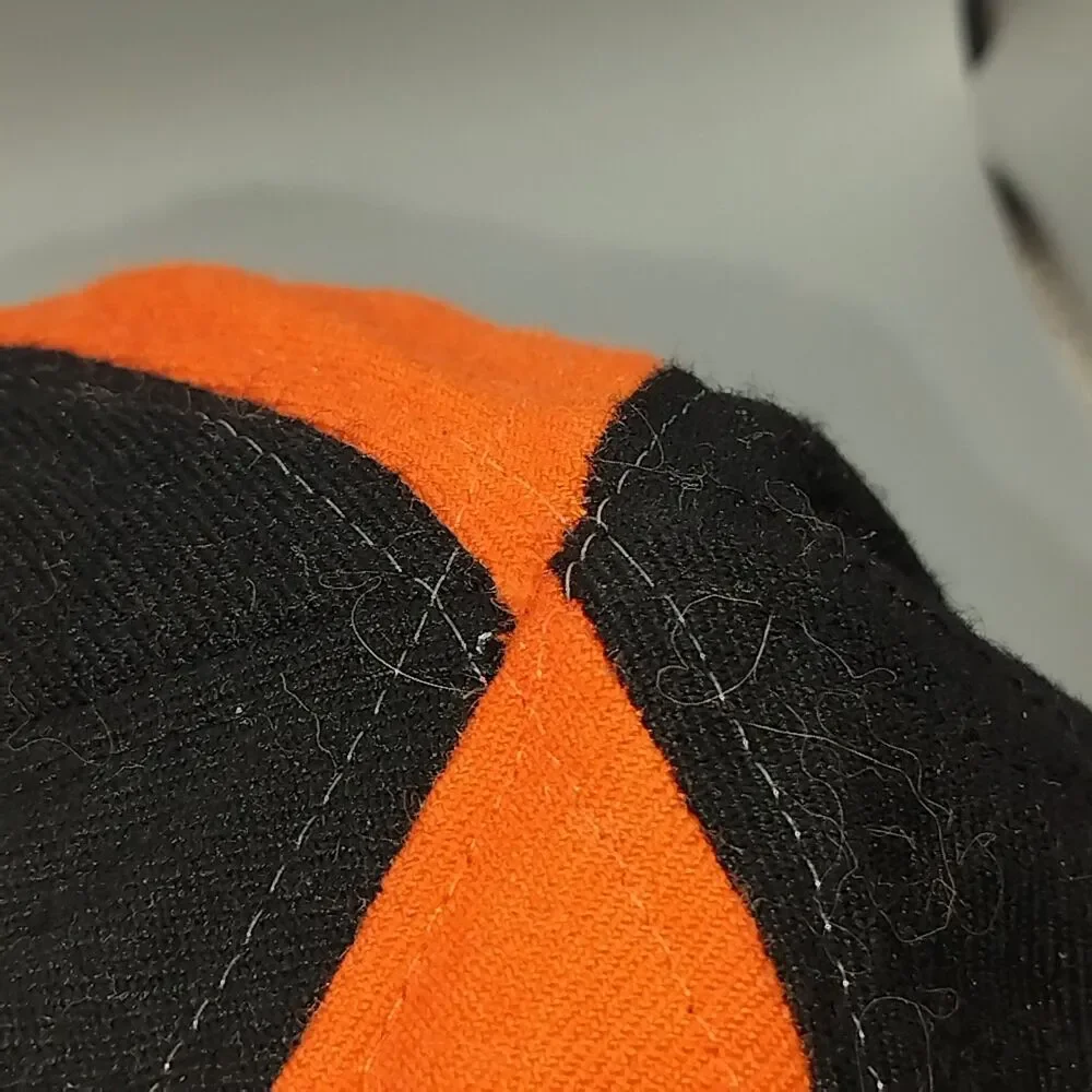 San Francisco Giants Playoff Collection Baseball Cap Hat Size 7 3/8 Black Orange